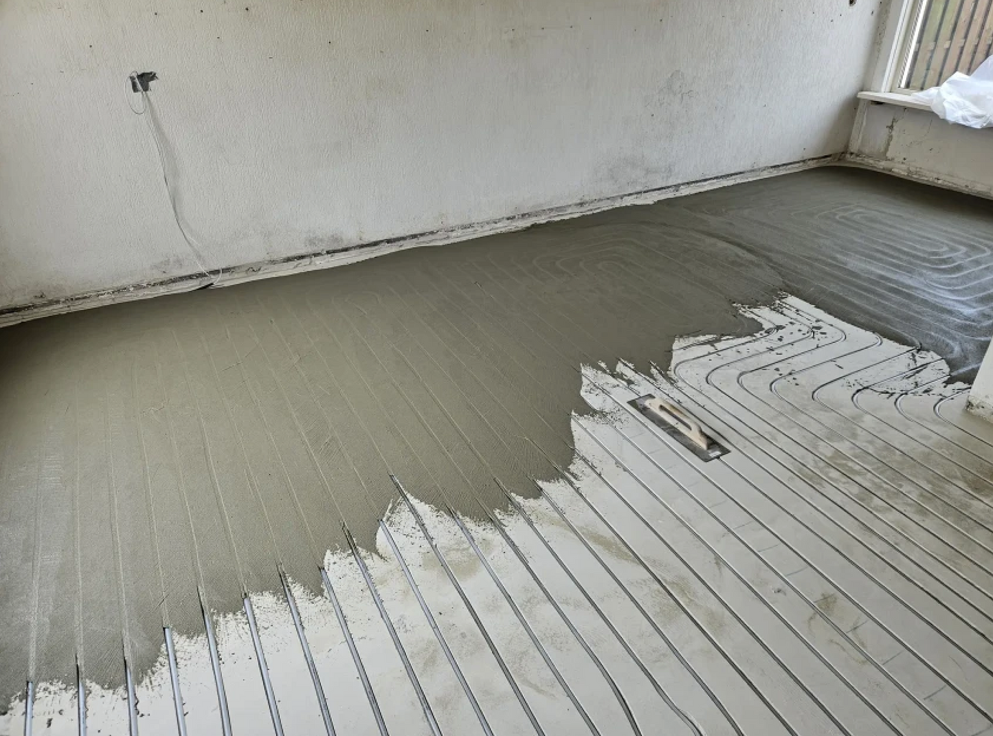 Dichtsmeren leidingen Fermacell of Knauf brio